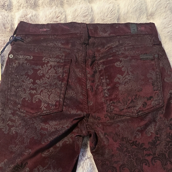 7 for all mankind Skinny Pants Size 23-32 - Picture 8 of 13